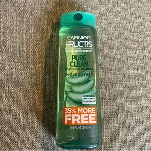 Garnier Fructis Pure Clean Fortifying Shampoo with Aloe Extract 16.9 fl oz New